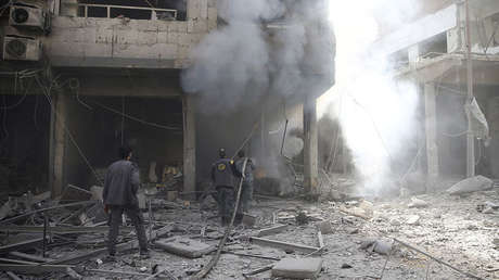 Rusia tiene pruebas "de sobra" de que el ataque en Duma fue escenificado por Londres