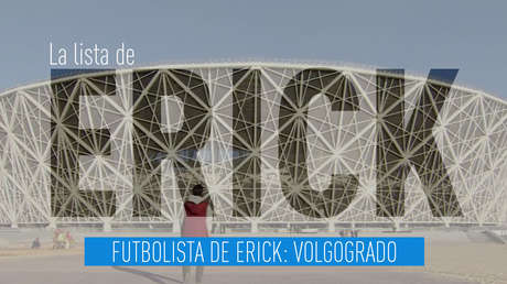 Futbolista de Erick: Volgogrado