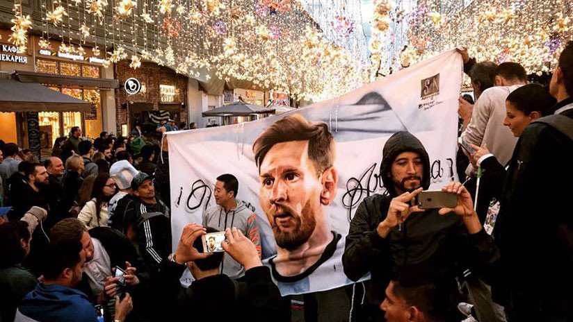 Mundial de Rusia: Hinchas de Latinoamérica y España 'invaden' Moscú para apoyar a sus selecciones