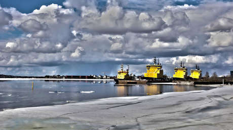 Un multimillonario ruso planea construir el primer rompehielos privado del mundo