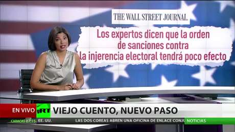 "Cálculo del presidente": Qué busca Trump con el decreto sobre sanciones por injerencia