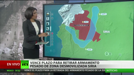 Vence el plazo para retirar armamento pesado de la zona desmovilizada de Siria