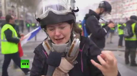 Equipo de RT resulta herido durante las protestas en Francia 