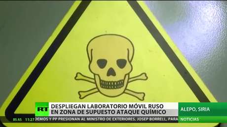 Despliegan un laboratorio móvil ruso en la zona de un supuesto ataque químico en Siria