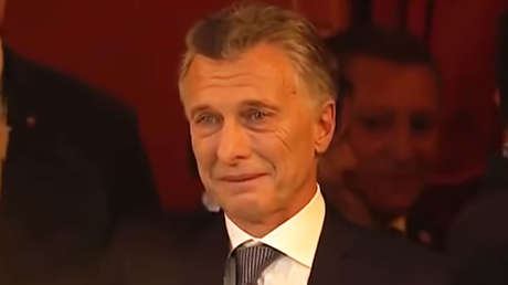 VIDEO: Macri no pudo contener la emoción en la gala del G20