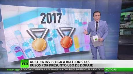 Austria investiga a biatlonistas rusos por presunto dopaje
