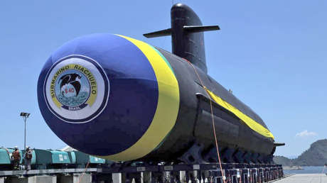 Brasil lanza al mar un submarino ultramoderno que protegerá a la "Amazonía Azul"