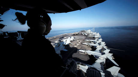 Sube la tensión en el golfo Pérsico con la llegada de un portaviones nuclear de EE.UU.