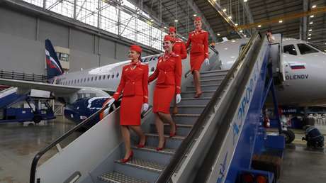 EE.UU. bloquea el suministro de aviones rusos Sukhói SuperJet 100 a Irán