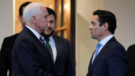 El vicepresidente de EE.UU. se reúne con opositores venezolanos y reafirma el apoyo a Guaidó