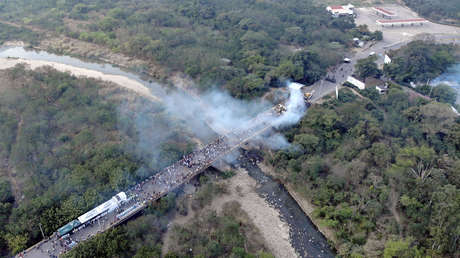 De la autoproclamación de Guaidó al caos y violencia en la frontera de Colombia y Venezuela