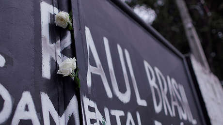 Un nuevo video de la masacre en una escuela de Brasil muestra el momento exacto del ataque