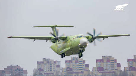 VIDEO, FOTOS: El nuevo avión de transporte militar Il-112V ruso realiza con éxito su primer vuelo