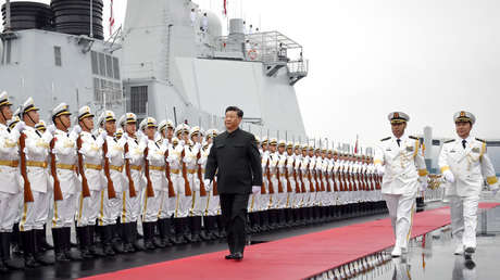 China organiza un gran desfile con buques y aviones para celebrar los 70 años de su Armada (VIDEOS, IMÁGENES)