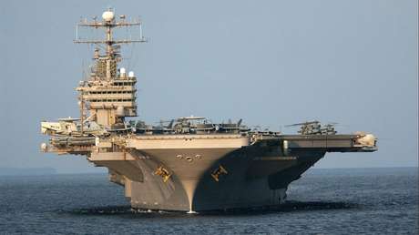 EE.UU. despliega el portaviones USS Abraham Lincoln y su grupo de combate para "enviar un mensaje claro a Irán"  