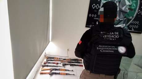 FOTOS: Hallan arsenal, drogas y dinero en efectivo del Cártel Jalisco Nueva Generación en México