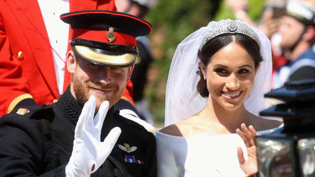 Filtran fotografías privadas de la boda del príncipe Enrique y Meghan Markle