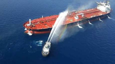 Comandante de EE.UU.: "Las minas lapa usadas en los ataques a los petroleros tienen un parecido sorprendente con dispositivos iraníes"