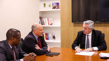 El candidato argentino Alberto Fernández se reúne con el FMI y plantea "renegociar el acuerdo"