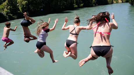 La excepcional ola de calor que azota Europa, en imágenes