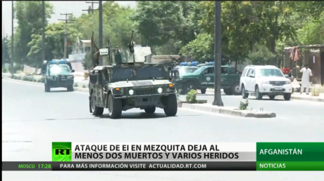 Al menos dos muertos y varios heridos tras atentado del Estado Islámico en una mezquita en Afganistán