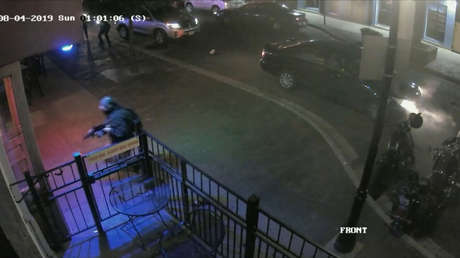 VIDEO: Momento exacto en que es abatido el tirador de Dayton, que dejó 9 muertos y decenas de heridos