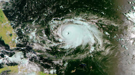 FOTOS: Satélites rusos captan el huracán Dorian desde el espacio