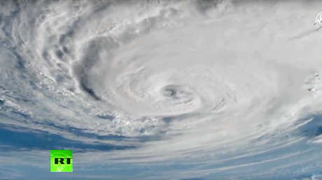 VIDEO: El huracán Dorian visto desde la Estación Espacial Internacional
