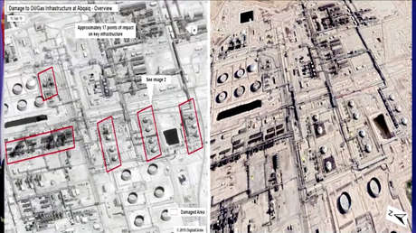 Casa Blanca: Arabia Saudita ve el ataque contra las refinerías sauditas como su propio 11-S