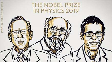 Nombran a los ganadores del Premio Nobel de Física por sus hallazgos en la cosmología y el descubrimiento de un exoplaneta