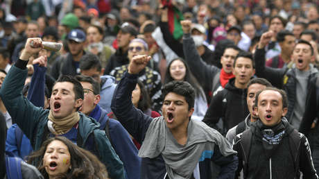 En defensa de la educación, contra la corrupción y la represión: los estudiantes universitarios colombianos vuelven a las calles