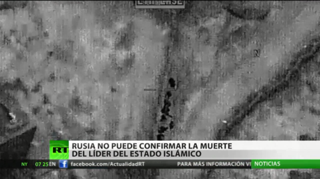 Rusia no puede confirmar con certeza la muerte del líder del Estado Islámico