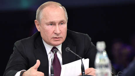 Putin sobre las protestas en América Latina: "Esperemos que los intereses de la gente prevalezcan sobre las ambiciones políticas"