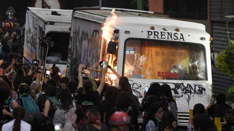 VIDEO: Disturbios en México durante la marcha de las mujeres en repudio por el feminicidio de Ingrid Escamilla