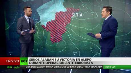 Siria ensalza la victoria en Alepo durante una operación antiterrorista