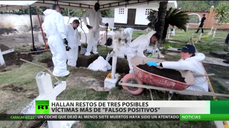 Hallan en Colombia los restos de tres posibles víctimas más de 'falsos positivos'