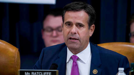 Trump postula por segunda vez al congresista republicano John Ratcliffe como director de Inteligencia