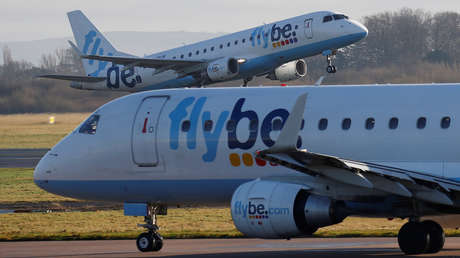La aerolínea británica Flybe se declara en quiebra bajo la presión añadida del coronavirus