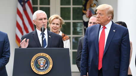 Pence confirma que 46 estados de EE.UU. están afectados por el coronavirus