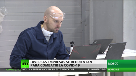 Empresas rusas se reorientan para combatir el covid-19