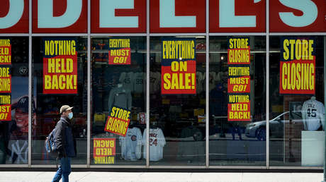 La economía de EE.UU. cae un 4,8 % en el último trimestre y ofrece su peor rendimiento desde 2008