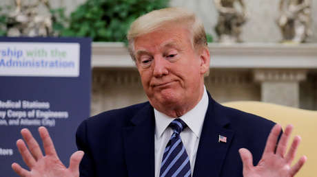 "Me pregunto si es real": Trump cuestiona las imágenes de ovnis publicadas por el Pentágono