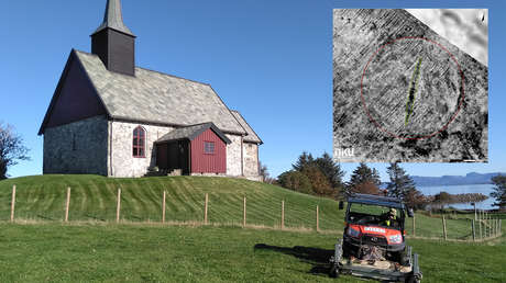 Un barco vikingo que sirvió de ataúd para un rey y una reina hace 1.000 años será excavado con urgencia para salvarlo de los hongos (VIDEO)