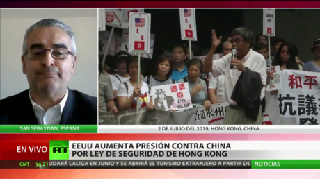 EE.UU. aumenta la presión contra China por la nueva ley de seguridad de Hong Kong