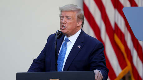 Trump dice que fue al búnker de la Casa Blanca el viernes pasado para "inspeccionarlo"