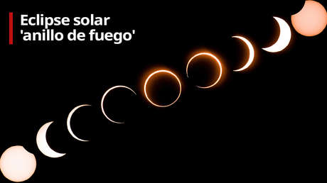 VIDEO: El 'anillo de fuego' ilumina el cielo el día del solsticio