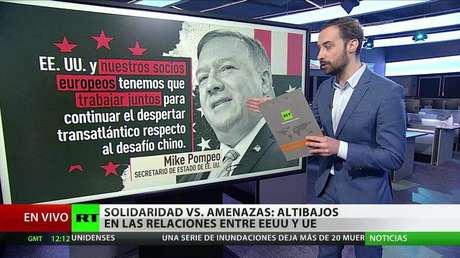Analista: "La pandemia del covid-19 demostró que la alianza entre EE.UU. y la UE no vale nada"