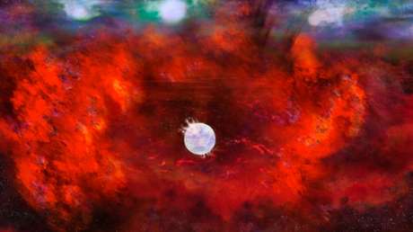 Reconocen una estrella de neutrones en el remanente de una supernova de una galaxia cercana