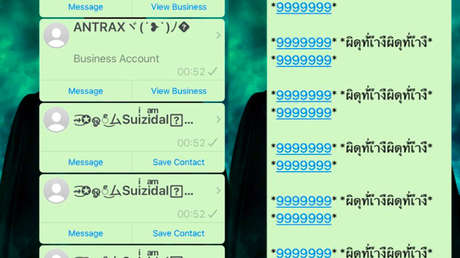 Avisan sobre "mensajes temibles" y tarjetas virtuales que pueden provocar un bloqueo infinito de WhatsApp