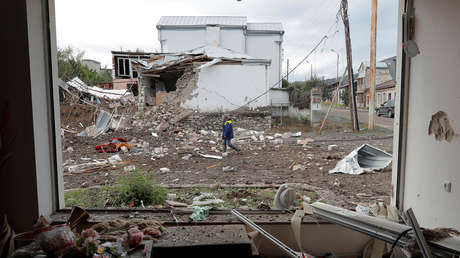 Se producen varias explosiones en la capital de Nagorno Karabaj a pesar del alto el fuego